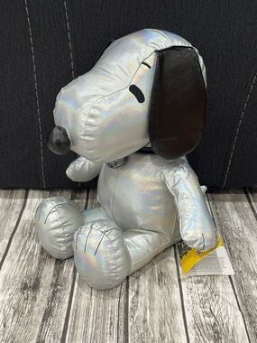 Peanuts 75th Anniversary Snoopy Metallic Design Plush Kohl's Cares New